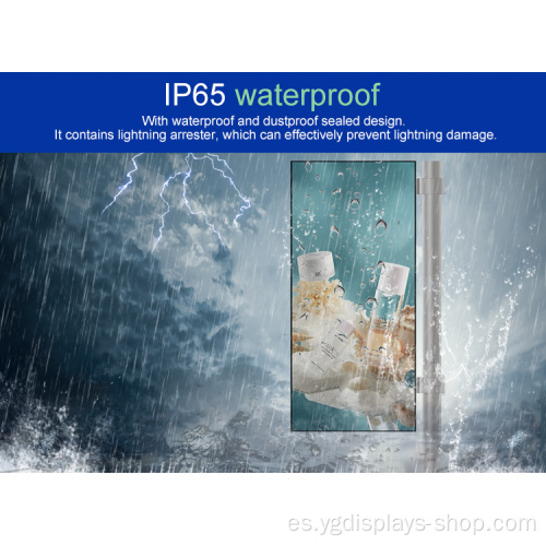 Pantalla LED para exteriores a prueba de agua IP65